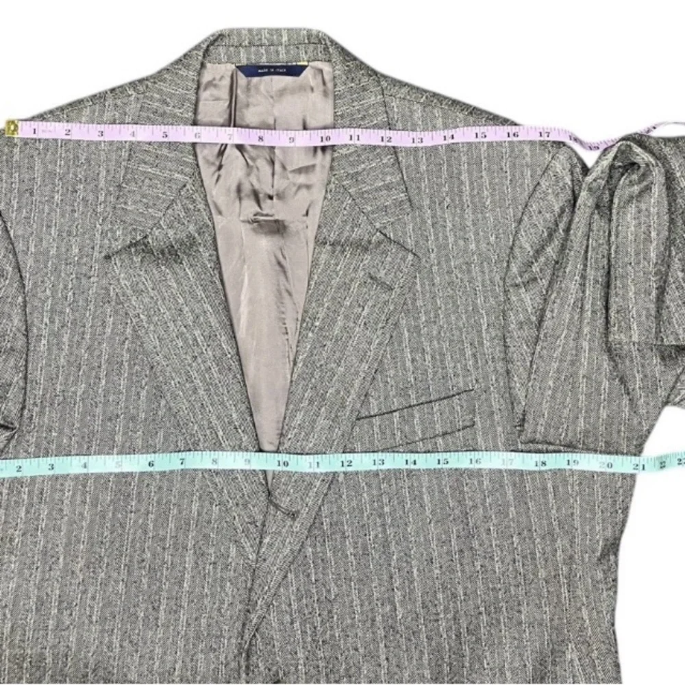 ~ Vintage Brooks Brothers Men's Italy‎ Made 100% Wool & Rayon & V…